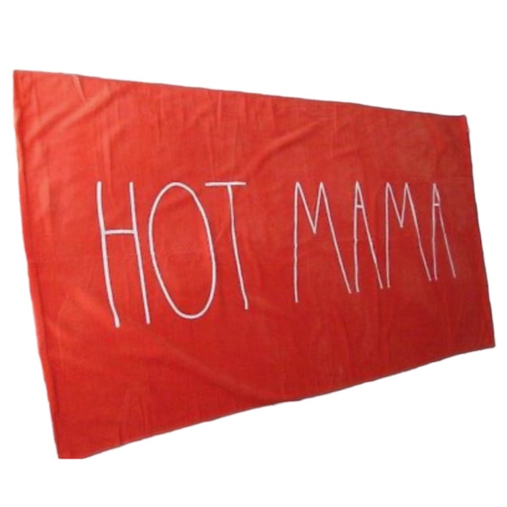 🆕 Rae Dunn HOT MAMA Beach Towel